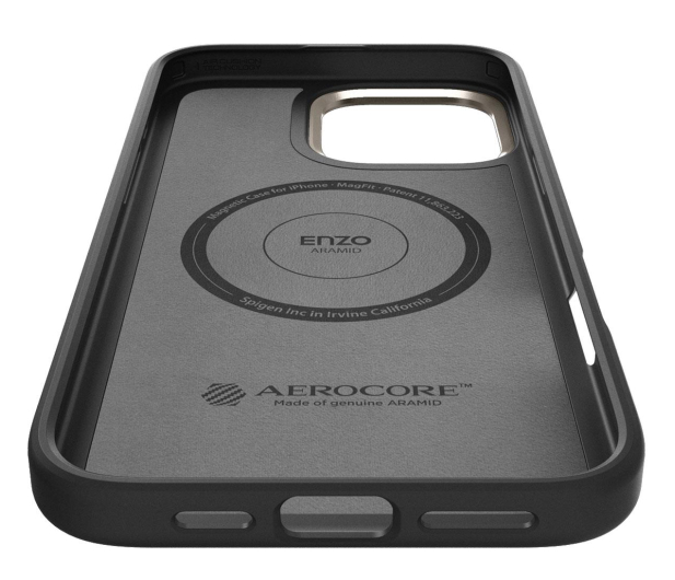 Spigen Enzo Aramid Mag Magsafe do iPhone 16 Pro Max Black/Natural - 1279578 - zdjęcie 9